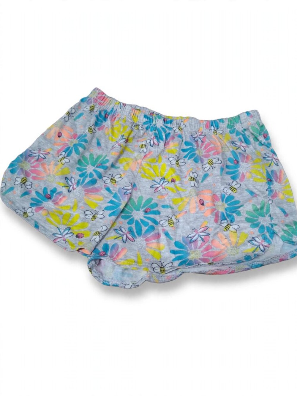 Wonder Nation Floral Bee Print Shorts Size XL